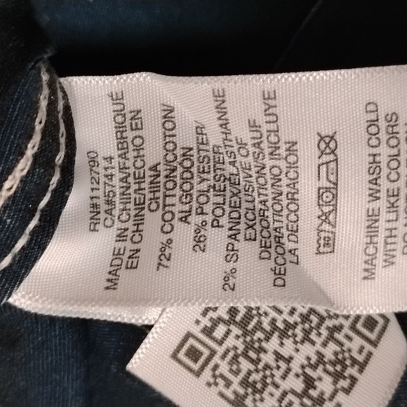 NWT True Religion denim top - Picture 8 of 8